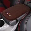 bzdn5 Fur Leather Car Armrest Mat Center Console Arm Rest Protection Pads For Mitsubishi Ralliart Lancer EX Outlander ASX Competition