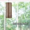 Chakra Chimes Natural Bamboo Wind Chimes Meditation Chord Windchime Windbell for Outdoor Garden