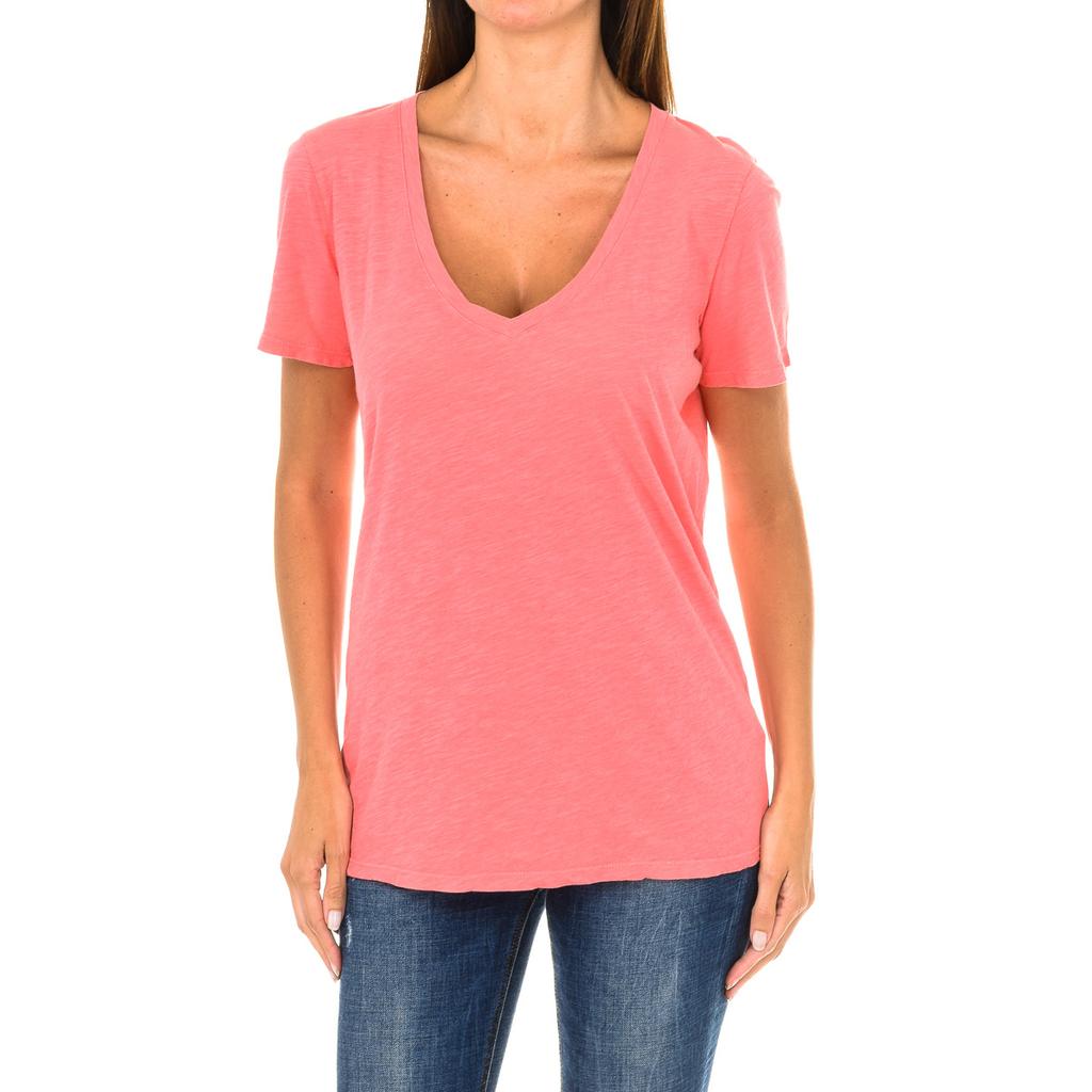 Футболка с коротким рукавом и V-образным вырезом 3Y5T45-5JZMZ для женщин