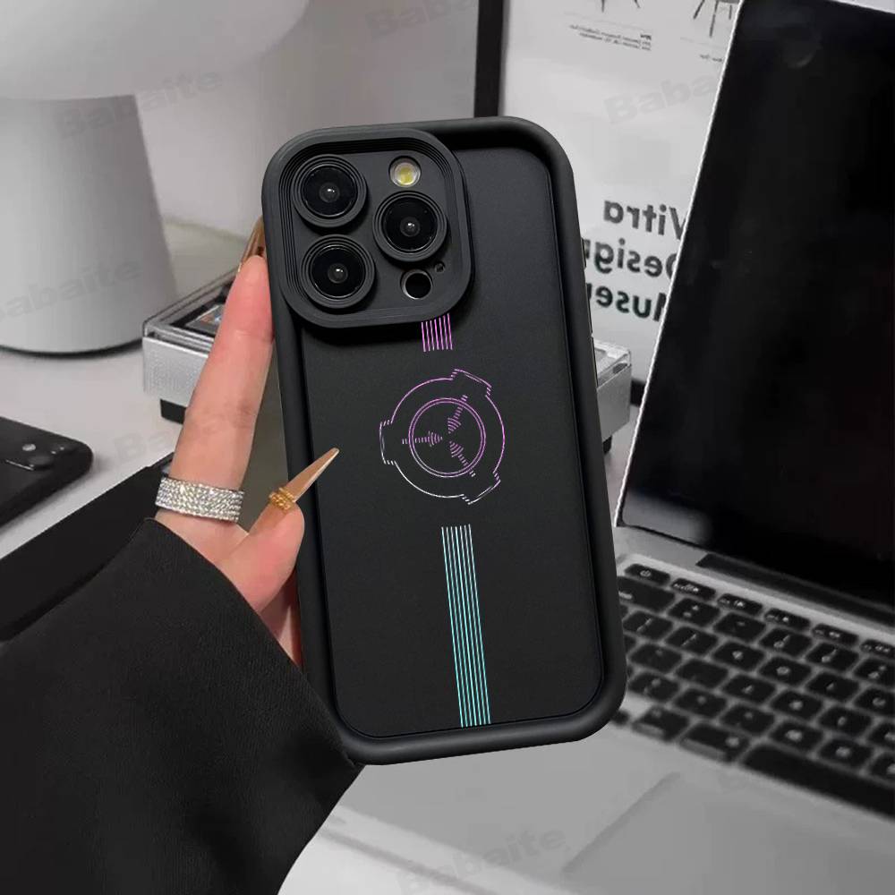 Крутой силиконовый мягкий чехол для телефона с логотипом S-scp Для iPhone 17 16 14 13 12 11 15 Pro Max Plus Air Cover