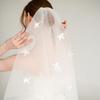Elegant Bowknot Tulle Veil For Weddings Short Bridal Headwear With Comb Bride Accessory For Special Occasion