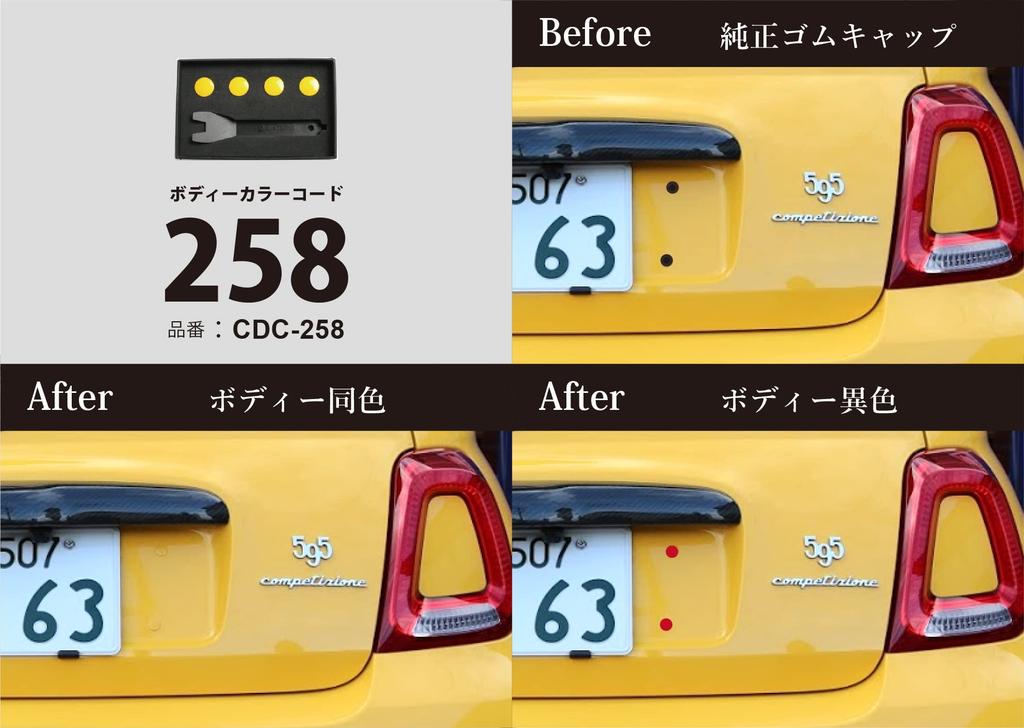 Цветная точечная крышка серии CDC Eve Design, Замените черную смоляную крышку рядом с