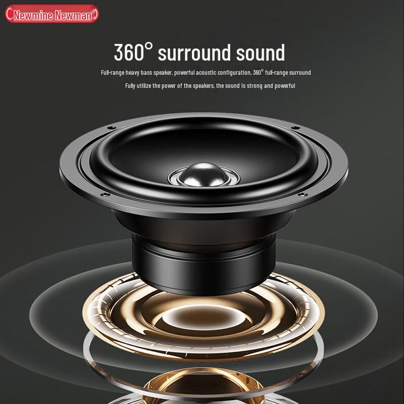 Newmine BT31 Portable Bluetooth Speaker with Subwoofer