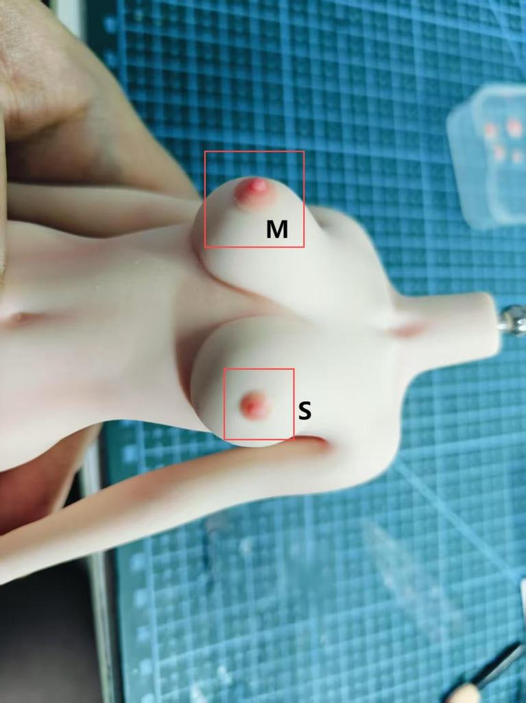 AIEK Масштабная фигура Супер гибкое бесшовное тело с грудью Женское тело Макияж 2 отверстия Без лобка Совместимо с TBLeague 1/6 Модификация, Тело, +