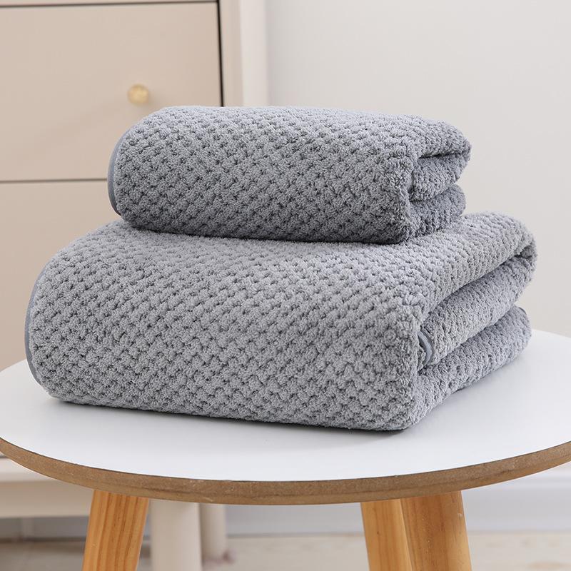 3 шт. высококачественных банных полотенец из кораллового флиса, мягкие и удобные душевые накидки, впитывающие толстые пляжные полотенца, впитывающие быстросохнущие полотенца