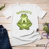 Frog Yoga Gifts Funny Frog Lovers Gift Cute Namaste Yoga Unisex T-shirt