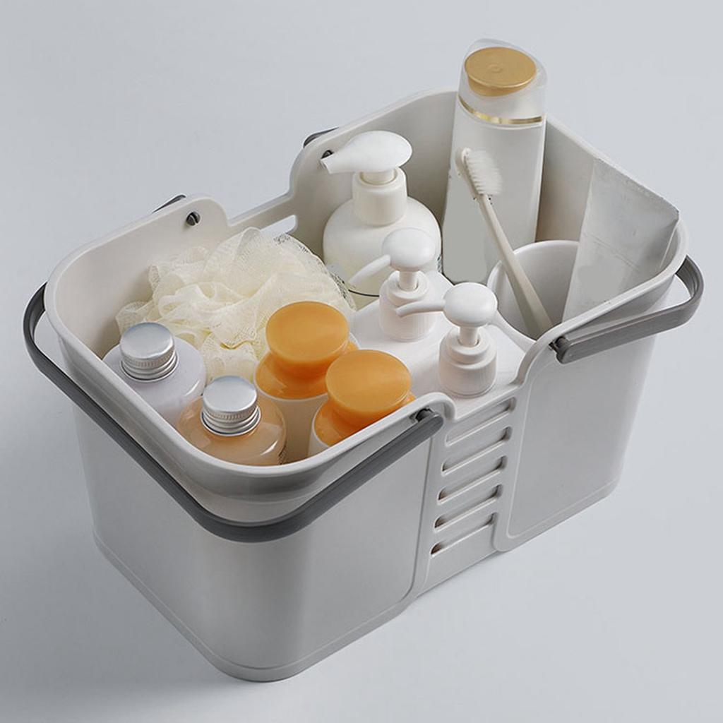Корзина для хранения в ванной комнате, пластиковая ручная большая вместительная сливная корзина, утолщенный, увеличенный квадратный унитаз