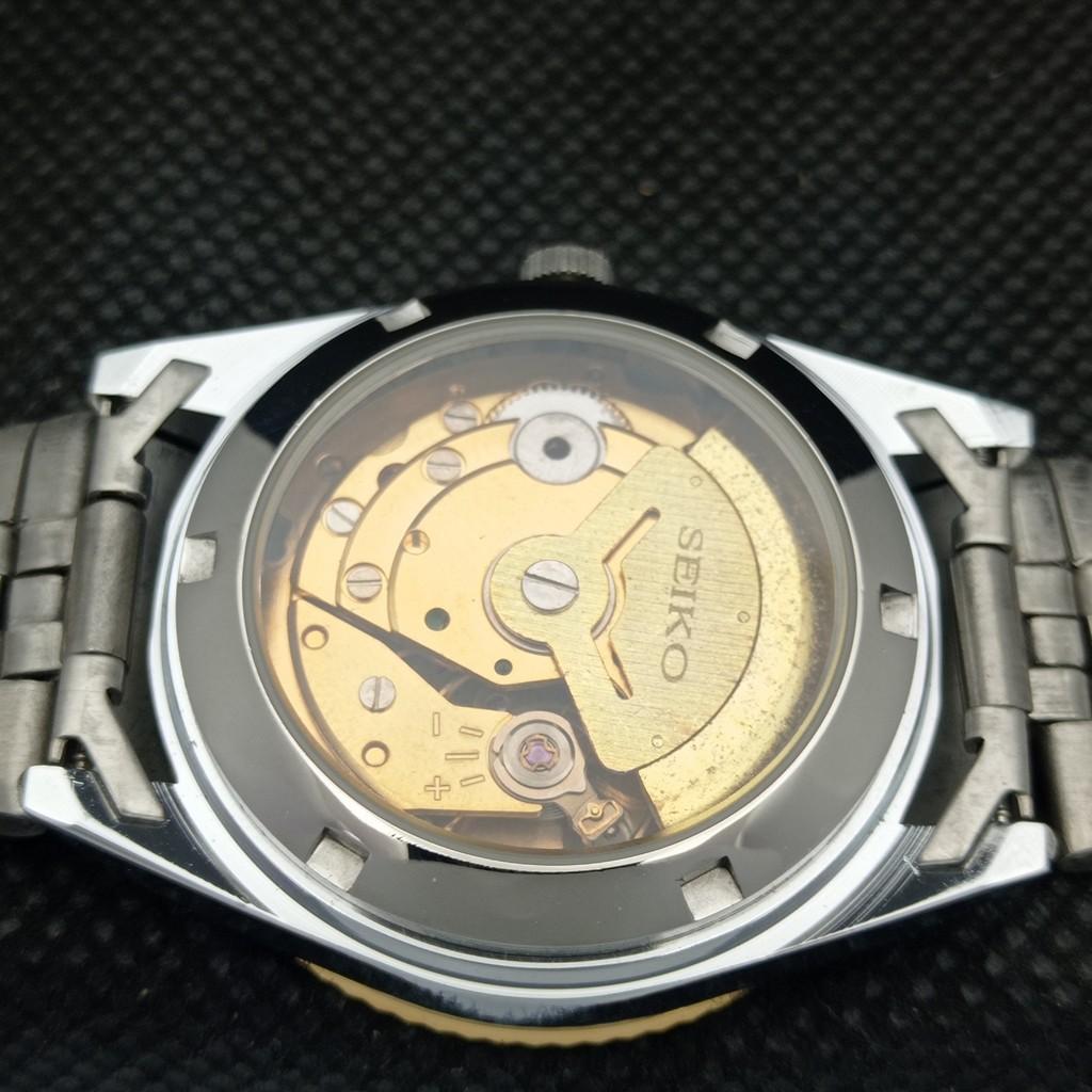 ВОССТАНОВЛЕННЫЕ ВИНТАЖНЫЕ МУЖСКИЕ АВТОМАТИЧЕСКИЕ ЧАСЫ SEIKO С ПРОЗРАЧНОЙ ЗАДНЕЙ СТОРОНОЙ ЯПОНИЯ a304860-9 SKU575a-a304860