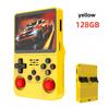 Retro R36S Handheld Video Game Console 3.5 Inch IPS Screen 128GB Preloaded Games Portable Pocket Player Linux System