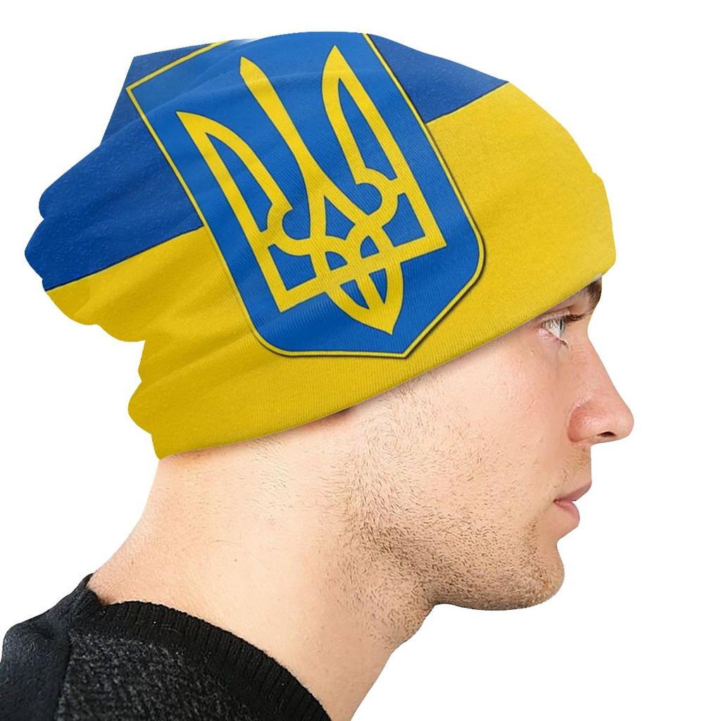 Теплый капот с флагом Украины, повседневные велосипедные шапочки, защитные женские шапки унисекс