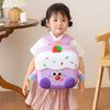 Strawberry Cake Cute Cartoon Children Girls Backpack For School And Outing Use