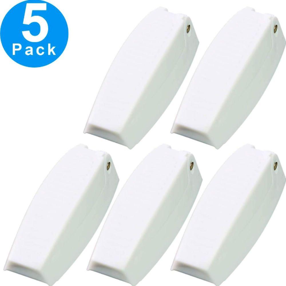 5pcs Universel RV Door Hatch White Camper Door Latch for RV, Travel Trailer, Camper Vans