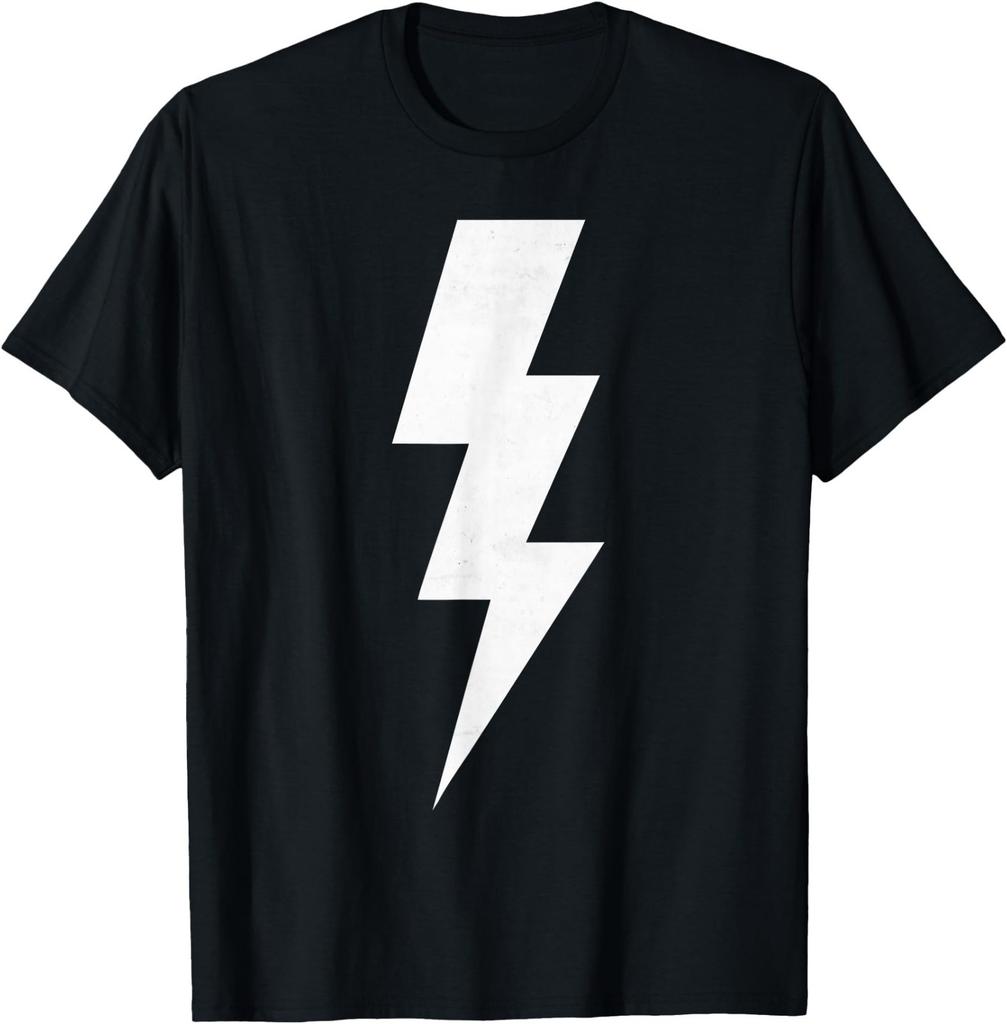 Electricity Power with Lightning Sign T-Shirt T-Shirt