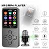 MP3 Player with Bluetooth, Portable HiFi Lossless Sound, Music Mp3 Mp4 Player for Kids with Speaker FM Radio Recording Photo Video e-Book