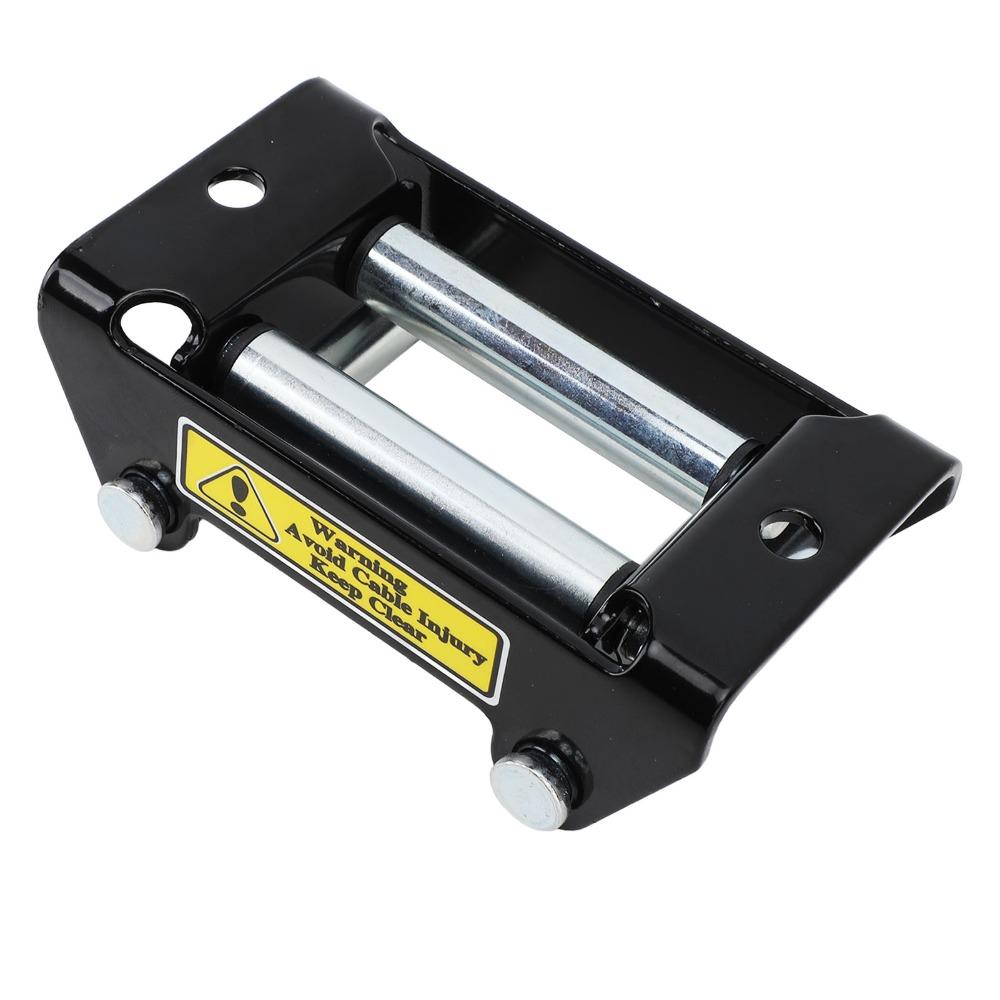4-Way Roller Design Cable Guide 4.96 Inch Bolt Centers Roller Fairlead For UTV Winch
