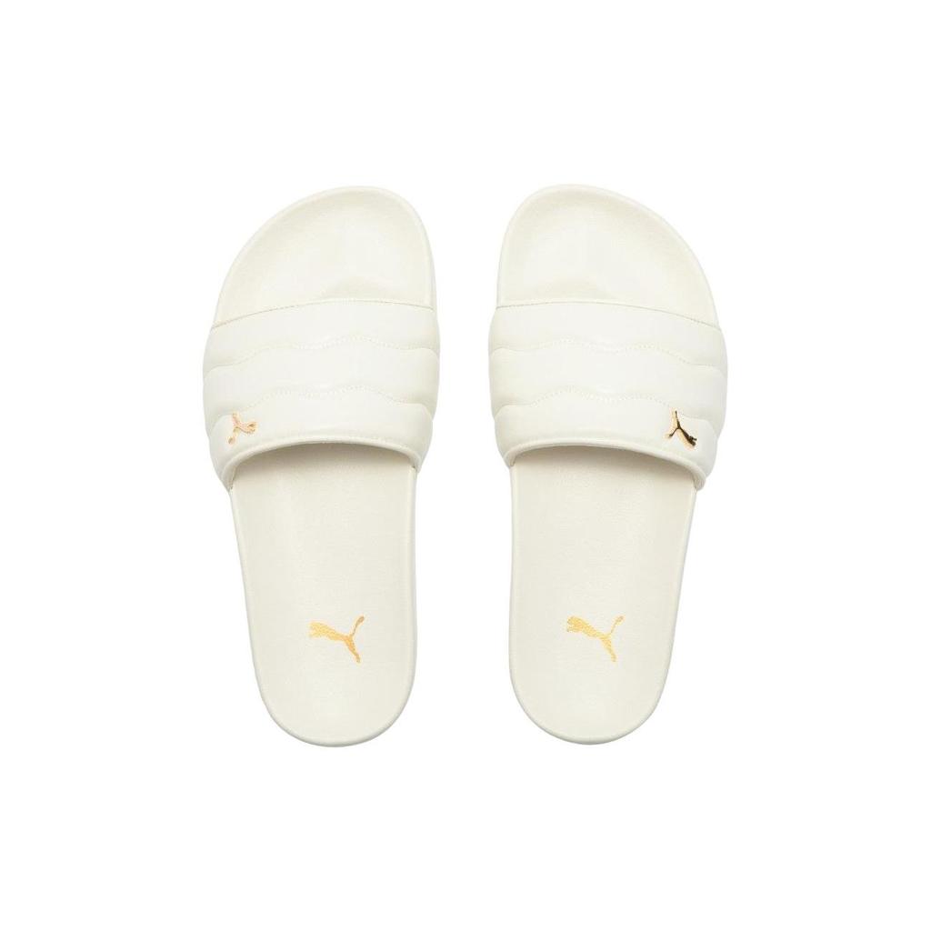 Puma Кроссовки Leadcat 2.0 Puffy Slide Pristine Women Белый Металлик-Золото 389557-02