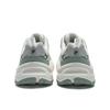 FILA Gray White Women's Low Top Synthetic Leather Mesh Retro Casual Lifestyle Sneakers F12W432103FGL