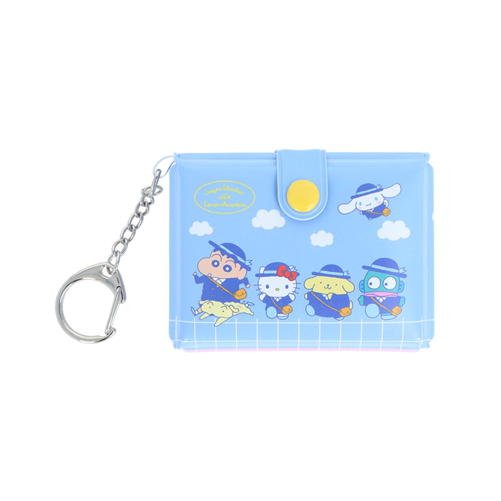 Ключевой брелок Sunstar Stationery Crayon x Sanrio Characters S8347786 Коробка с Шином, Синий,