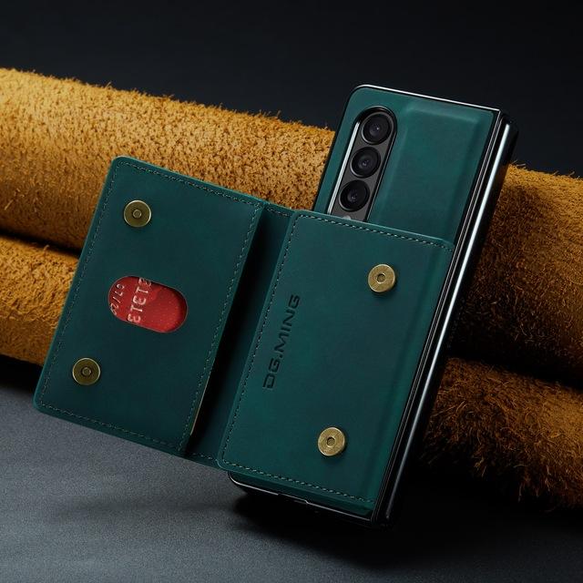 Магнитный модный кожаный чехол-кошелек для Samsung Galaxy Z Fold4 5g Fold 4 Fold3 Fold 3 S23 Ultra S22 Plus S21 Fe S20