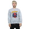 Marvel Mens Spider-Man Web Shooting Emblem Logo Sweatshirt