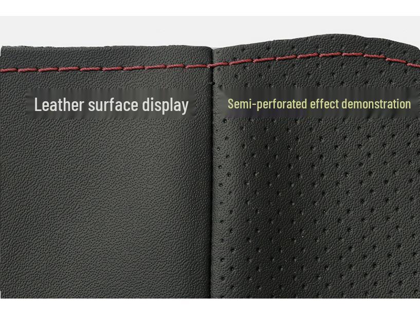 Чехол на руль Volvo S80L Натуральная кожа Замша Ручная работа Полное покрытие для модели 2009 года