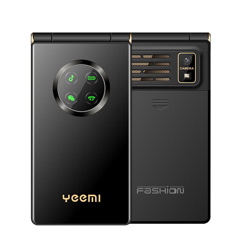 YEEMI M3-1 GSM 2G Раскладушка 2,8-дюймовый экран Две SIM-карты 8 Мп Камера Светодиодный фонарик Громкий голос Большие кнопки Мобильный телефон