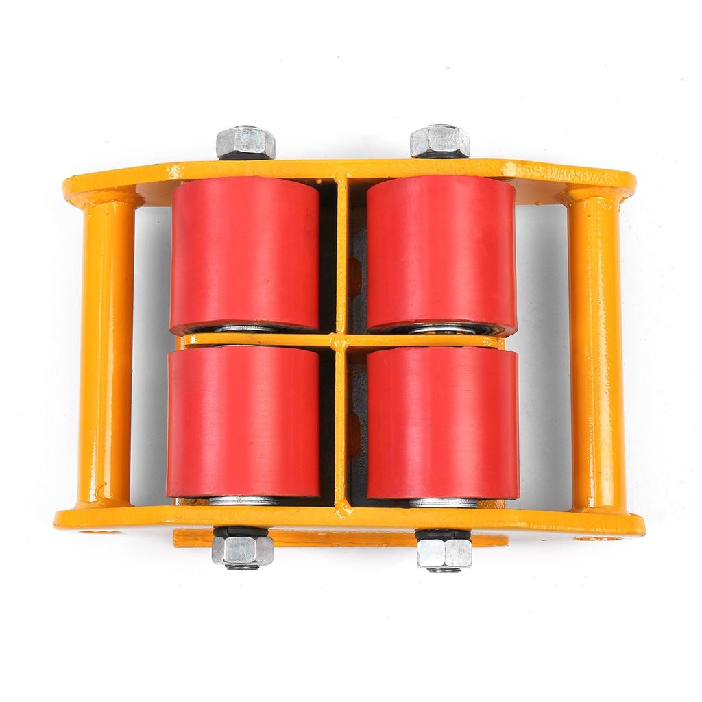 Литая сталь И ПУ Прочная Машина 6T/13200lb Тележка Ролик Перевозчик Оборудования Грузовая Тележка