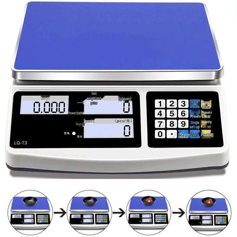 Цифровые электронные весы Kunpai 20 кг