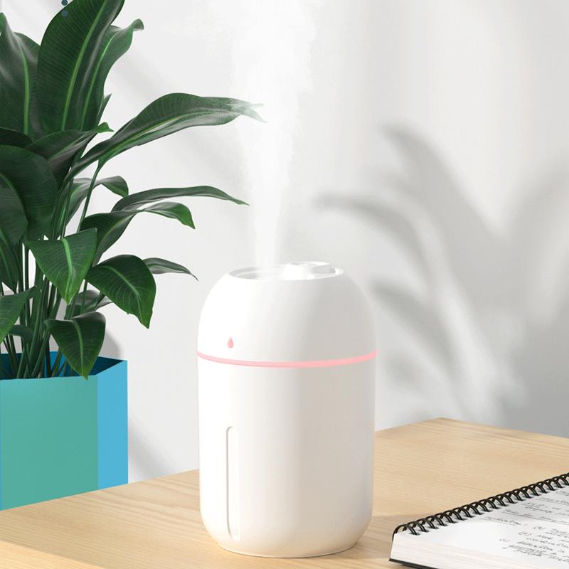 Портативный мини-увлажнитель для автомобиля, домашнего офиса, автоматический увлажнитель воздуха, диффузор USB, настольный, бесшумный, довольно увлажнитель