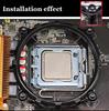 Int Motherboard Bracket 1366/115X/775 Heat Sink Fan CPU Base Motherboard Bracket 12th Generation CPU Base