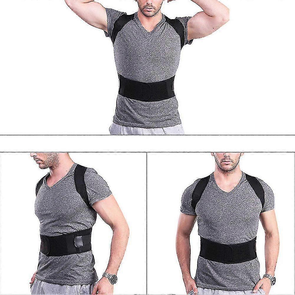 Men Women Posture Corrector Back Waist Belt Vest Brace