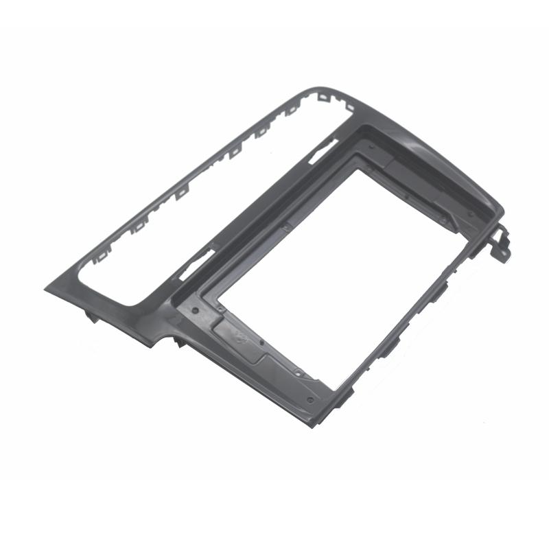 Car Radio Frame Kit For Volkswagen Golf 7 LHD 2013 2014 2015 2016 2017 Auto Stereo Install Dash Panel Fascia Bezel Faceplate