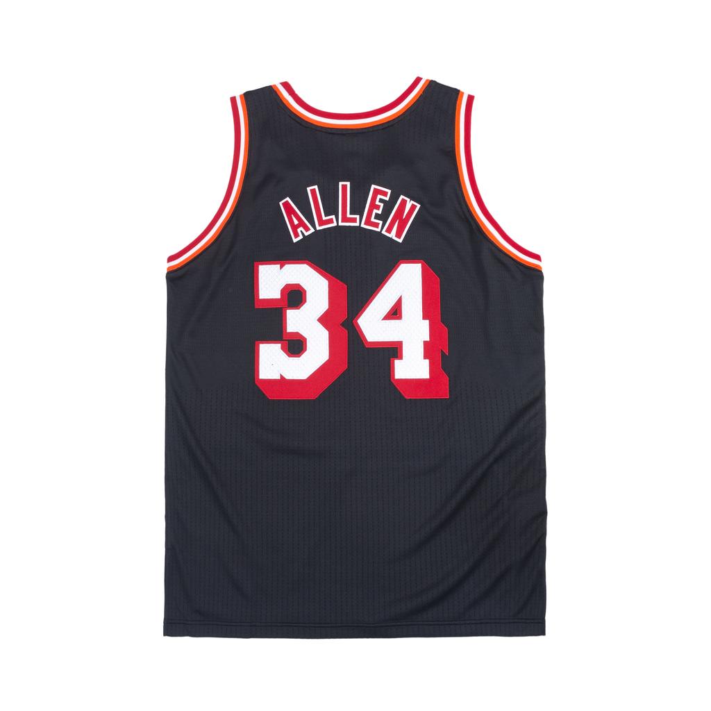 Mitchell Ness Hardwood Classics Authentic "NBA Miami Heat 2013-14 Ray Allen" jersey AJY46495-MHE13RALBLCK