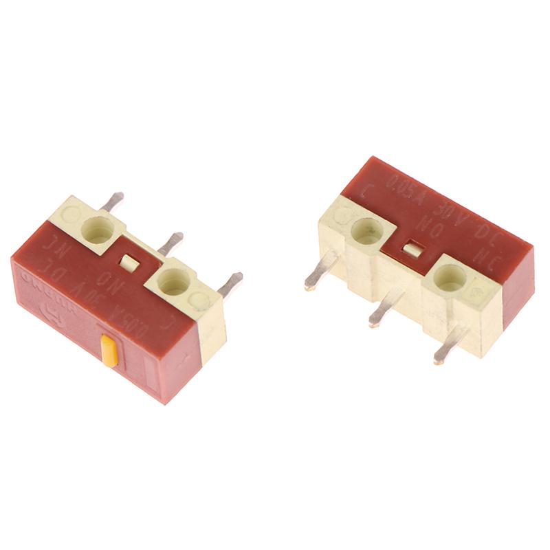 4/10 шт. бесшумный микропереключатель 20 миллионов кликов срок службы компьютерной мыши без звука микропереключатели 3 контакта