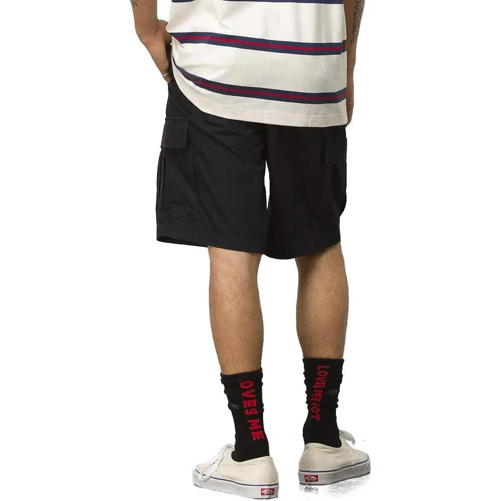 Vans Service Cargo Shorts Men's Black Moderate (Unisex) Cargo Shorts VN0A5FL7BLK