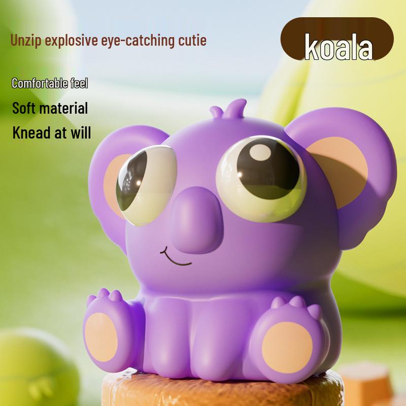 Press Pop Eyes Squeeze Toy - Cute & Fun Stress Reliever for Kids