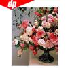 5D DIY Diamond Painting Flower Red Diamond Embroidery 3D Cross Stitch Needlework