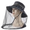 Face Protector Fishing Cap Outdoor Fishing Sun Cap Anti Bee Hat Mosquito Net Hat Insect Mesh Hat