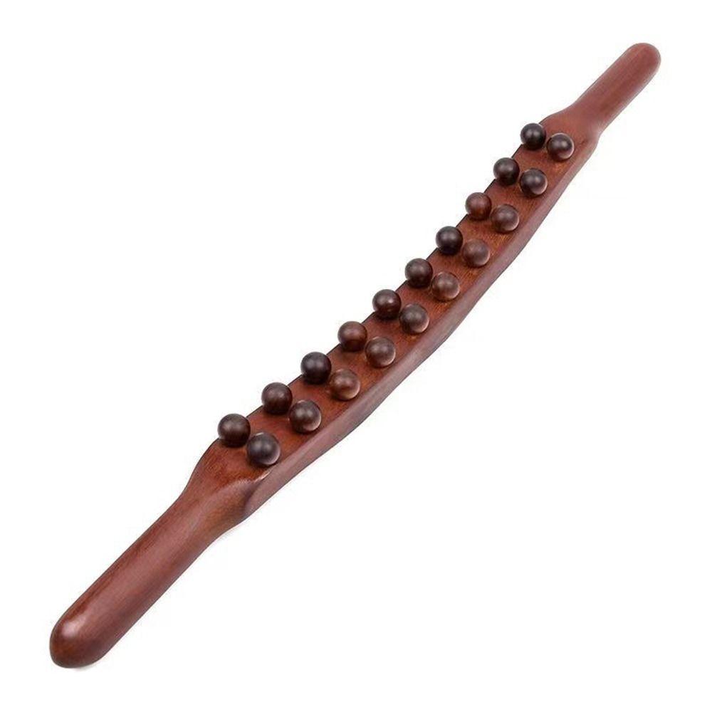 Массажный стик для снятия стресса Деревянный массажный стик Гуаша Для плеч, шеи, талии, спины