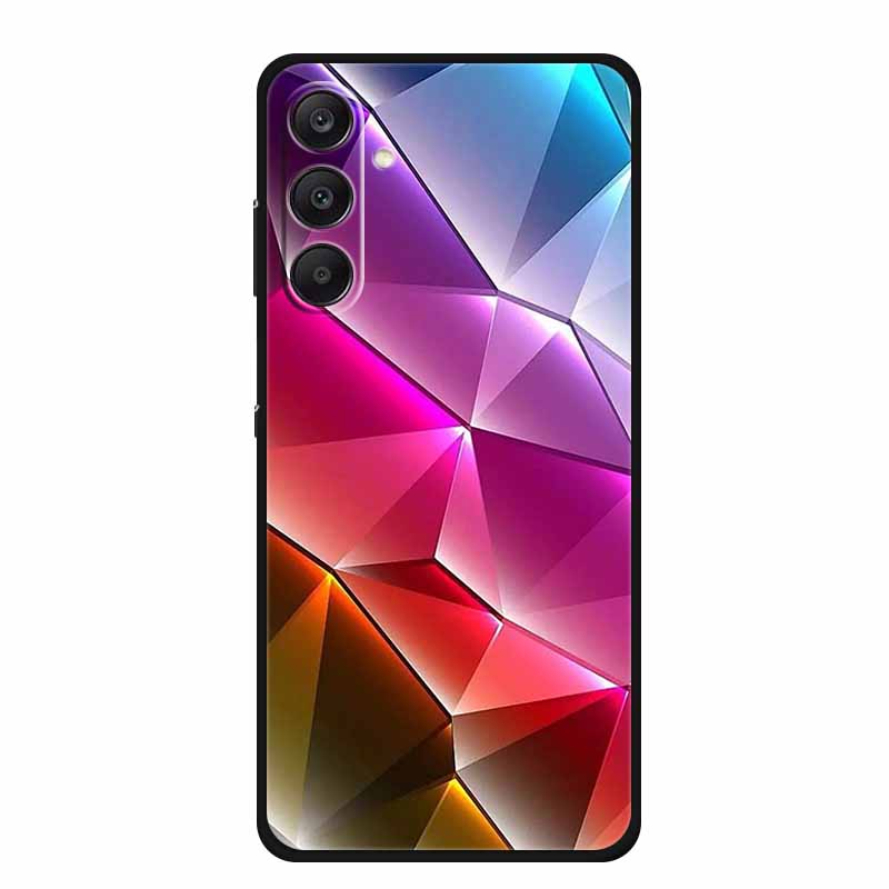 Чехол для Samsung Galaxy A36 5G Мягкий силиконовый чехол Черный бампер ТПУ Чехлы для телефона Для Samsung A36 Чехол A 36 5G Funda Задняя крышка