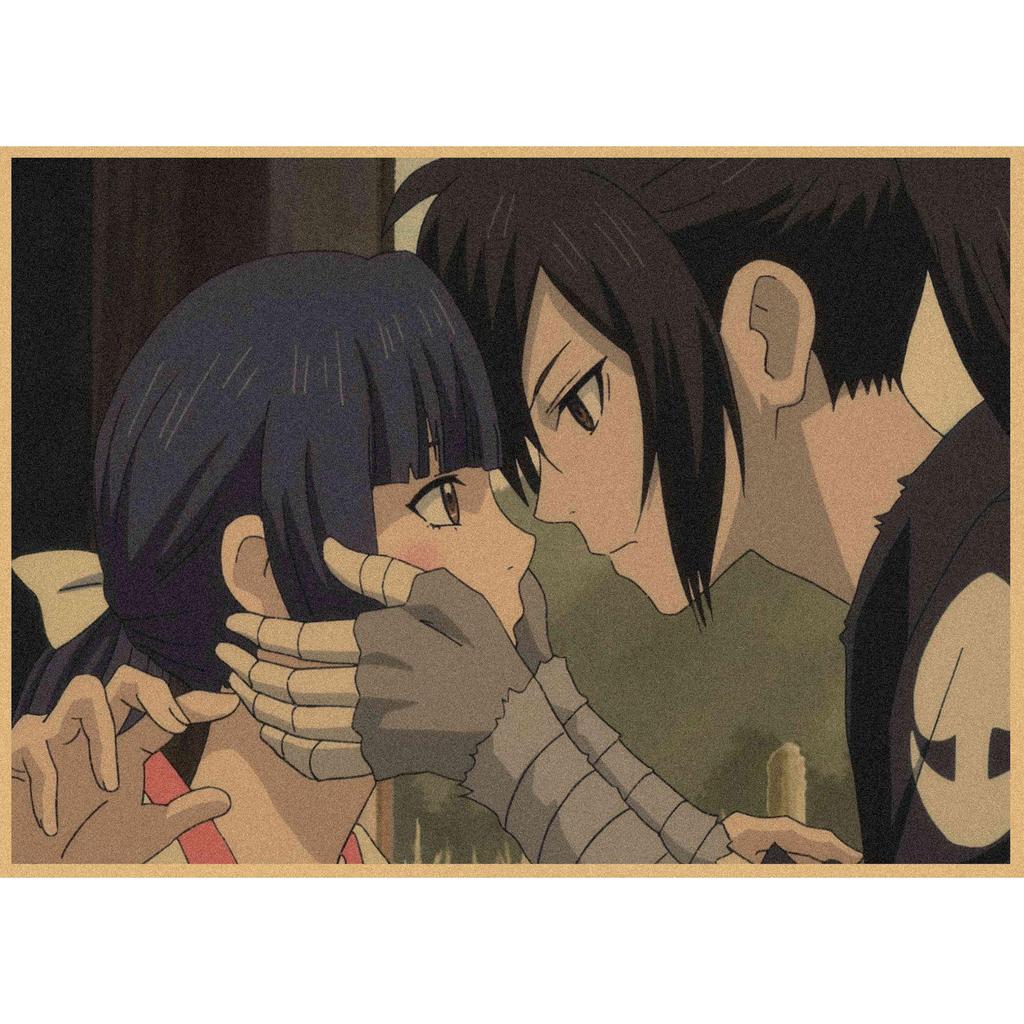 Dororo Retro Japanese Anime Kraft Paper Poster - Decorative Wall Art Mural