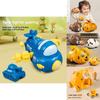 Animal Inertia Toy Car With Launching Function For Kids Play And Development