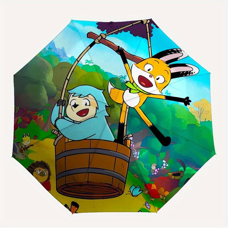 1pc Balloon Adventure Themed High-quality Umbrella,Automatic Opening and Closing Umbrella,Multi-functional Umbrella G0811266