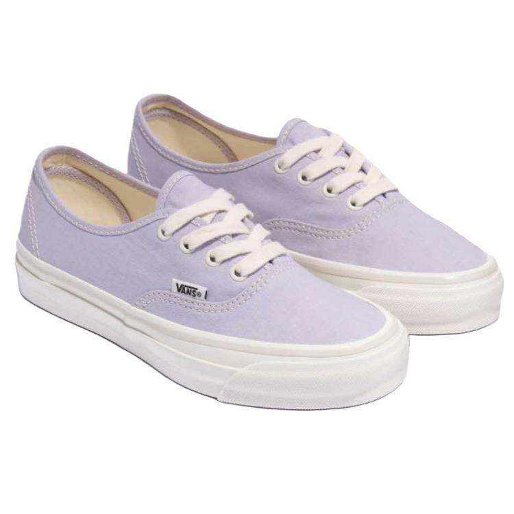 Vans Mte Аутентичный Перевыпуск 44 Удобная Мода Прочные Низкие Кеды Женские кроссовки Фиолетовый Белый VN000CW2LLC