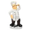 French Chef Figurine 30x14x11cm Resin Funny Chef Sculpture Kitchen Restaurant Decor