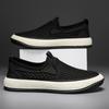 Fashion Lightweight Men Casual Shoes Breathable Slip On Male Casual Sneakers Anti-slip Men's Hollow Out Flats Outdoor Walking Mesh Shoes
