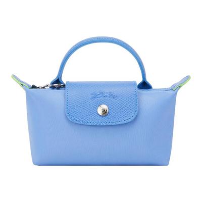Le Pliage Green Логотип Застежка-кнопка Молния Минималистичный Переработанный Полиамидный Холст С Кожаными Деталями Сумка-тоут Пельмень Женские сумки-тоут 34175919P82