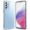 Чехол-бампер Galaxy A73 Fusion, Матовый, Полупрозрачный