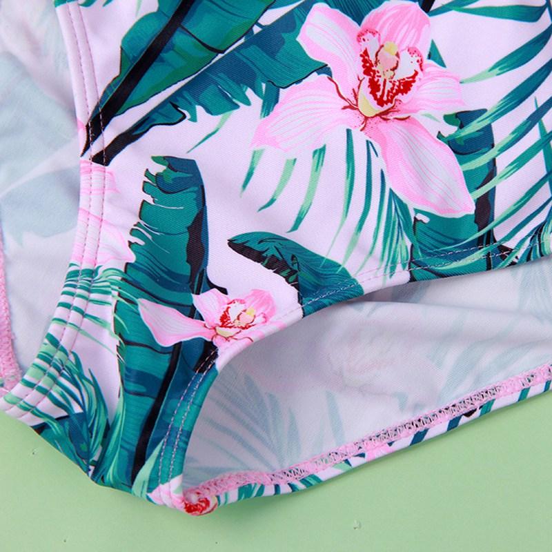 Детский купальник Детский купальник Купальник для девочек с высокой талией