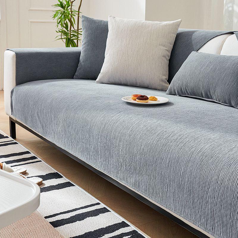 Four Seasons Universal New Chenille Нескользящая подушка Простой кожаный чехол для дивана Чехол для дивана Тканевое полотенце Роскошная диванная подушка